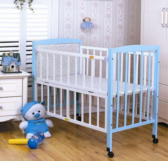 婴儿床图片