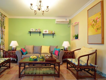 中式田园风格混搭a13203