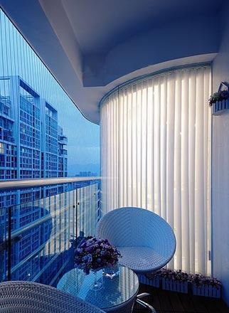 蓝白色家居设计运用a17105