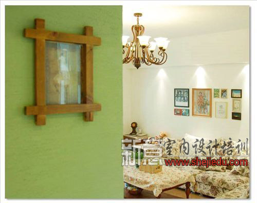 温馨优雅田园风格a17302