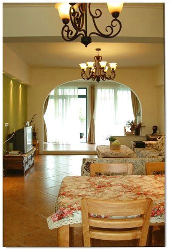 温馨优雅田园风格a17304