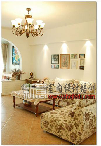 温馨优雅田园风格a17305