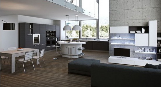 设计厨房空间a20101