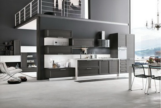 设计厨房空间a20104