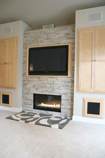 折叠的电视背景墙a20801