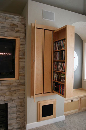 折叠的电视背景墙a20803