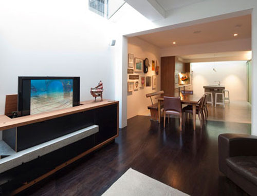 折叠的电视背景墙a20806