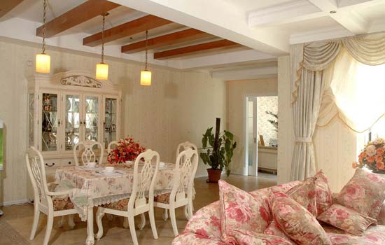 吊顶设计及空间布置a21001