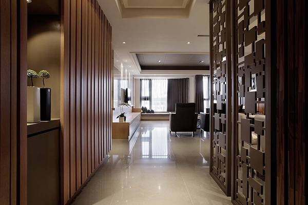 咖啡色调居室设计方案a21402