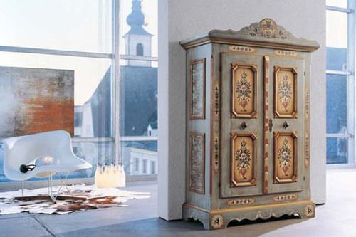 风格各异的储物柜a24103