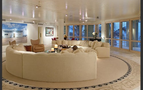 合理灵活的弹性客厅空间a25501