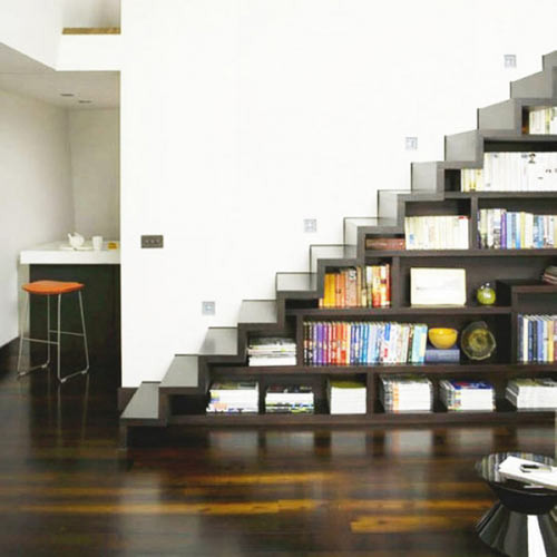 创意无限的楼梯收纳设计a26104