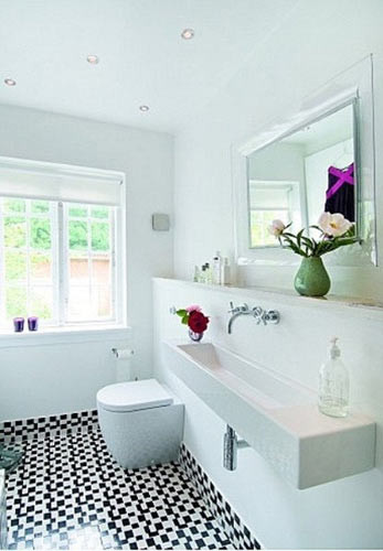 绿意葱葱的卫浴空间a26405