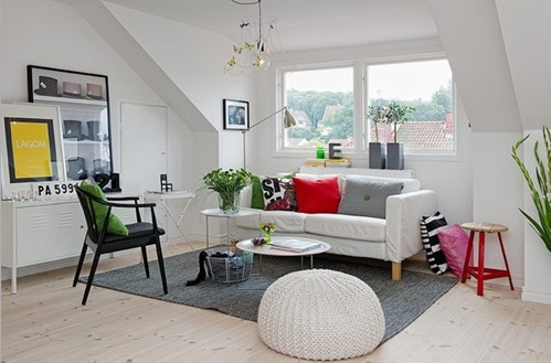 现代清新小户型a28908