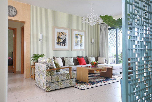 现代自然混搭风格居室a29101