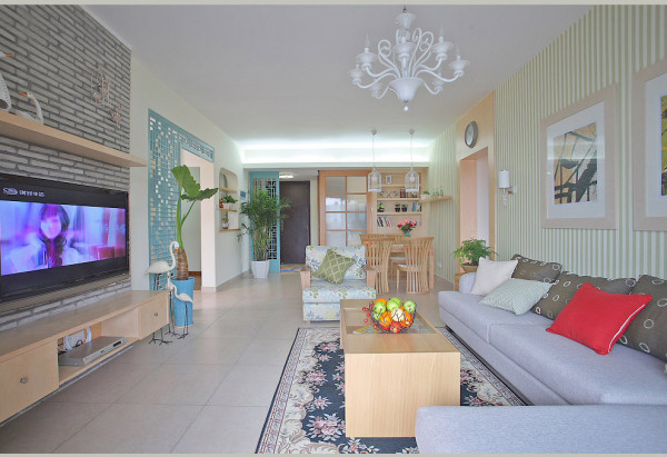 现代自然混搭风格居室a29102