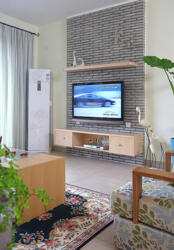 现代自然混搭风格居室a29103