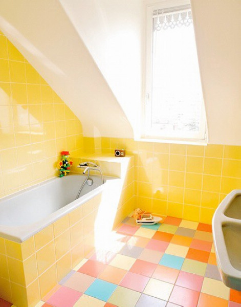 五彩缤纷的卫生间设计a29302