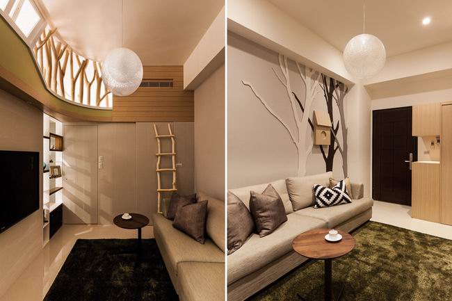 现代森林小屋空间设计a29702