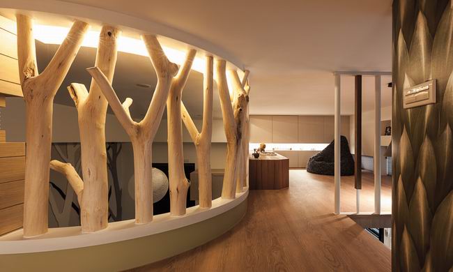 现代森林小屋空间设计a29703