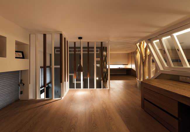 现代森林小屋空间设计a29716