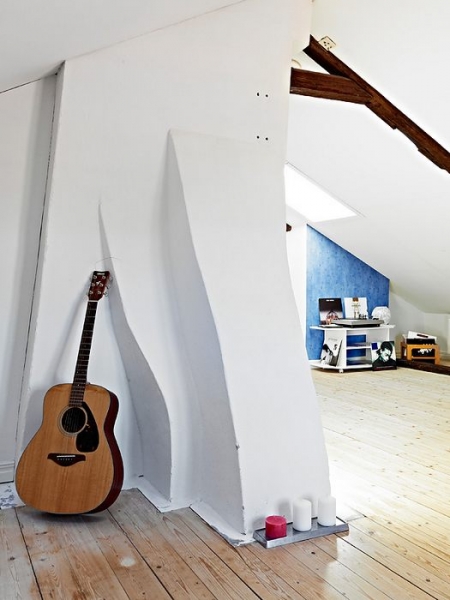 现代简约的复式空间设计a30016