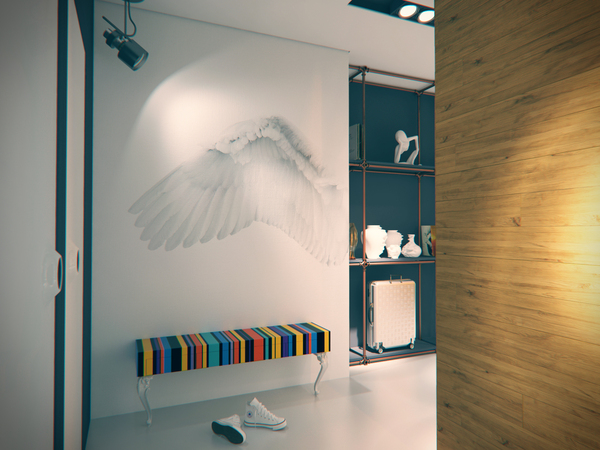 前卫清新公寓设计a30301