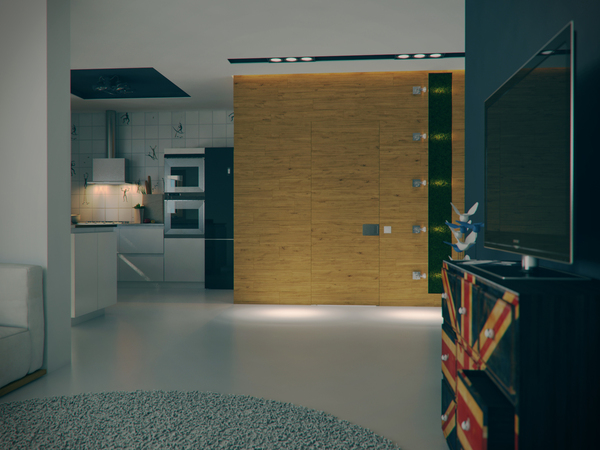 前卫清新公寓设计a30302