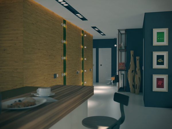 前卫清新公寓设计a30303