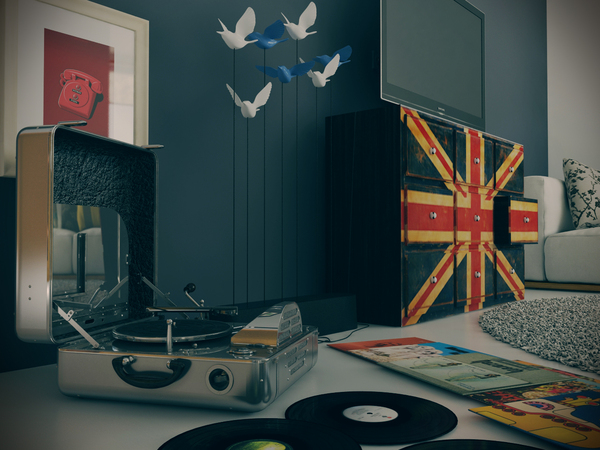 前卫清新公寓设计a30306