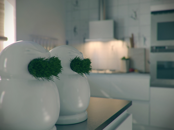 前卫清新公寓设计a30312