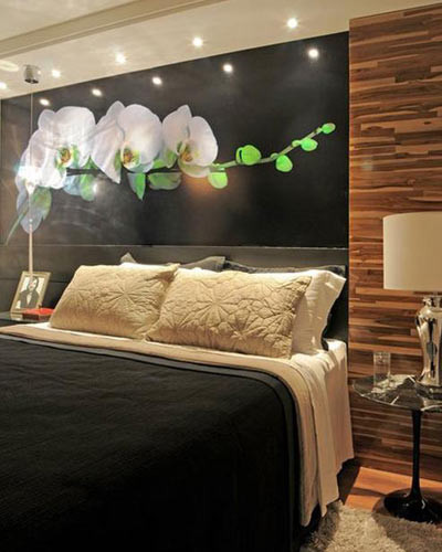 卧室背景墙设计a30808