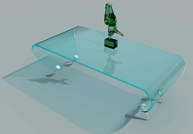 调节有色玻璃最终效果