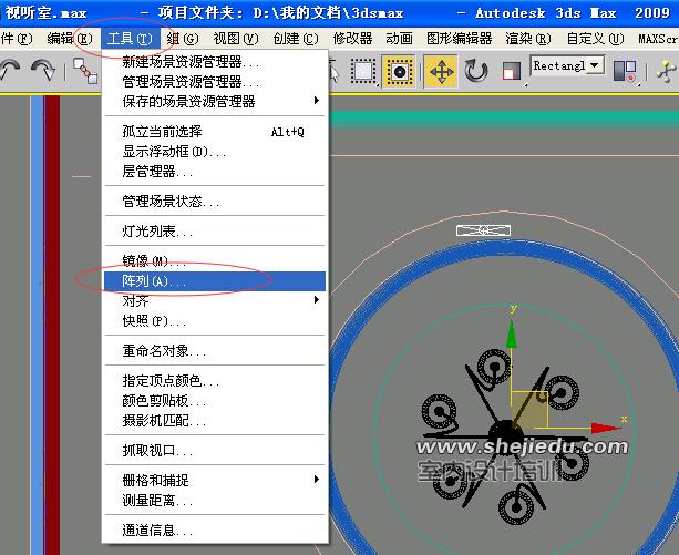 阵列圆形灯带07