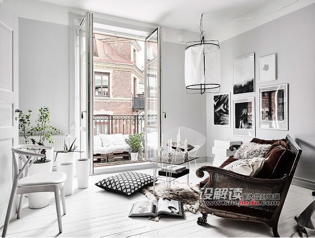 北欧风格公寓室内设计02