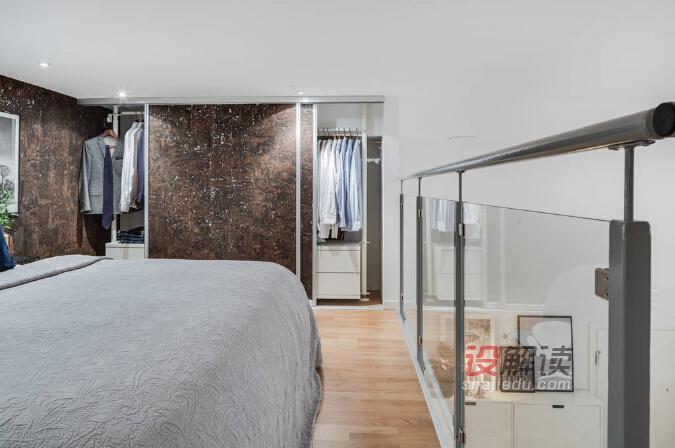 北欧风格室内设计的loft公寓07