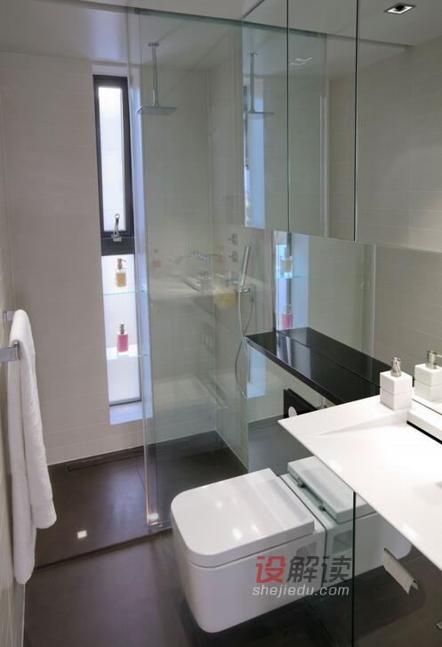 城市简洁现代公寓室内设计05