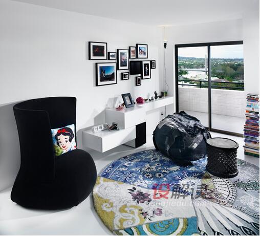 现代的酷装公寓室内设计02