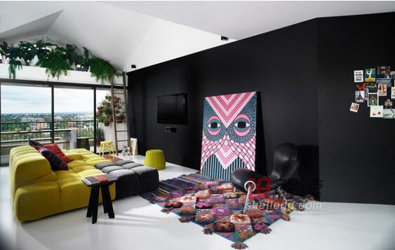 现代的酷装室内设计01