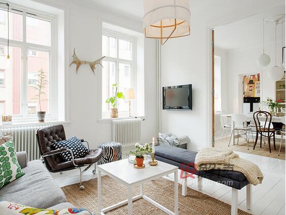 简约时尚的现代风格公寓05