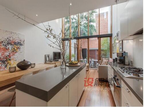 现代简约复式室内设计01