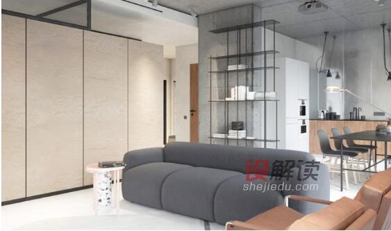 轻工业风格室内设计01