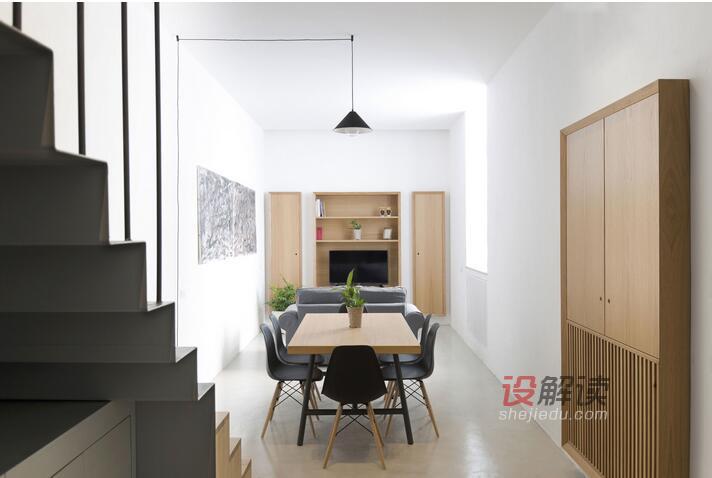 砖厂改造的现代loft室内设计03