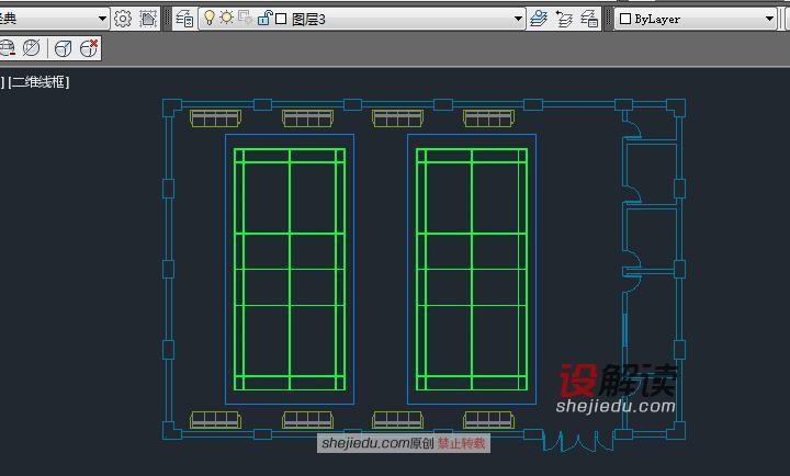 cad平面图导入3dmax01